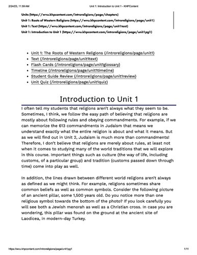 ﻿مقدمه ای بر ادیان جهان: مسیری روشن