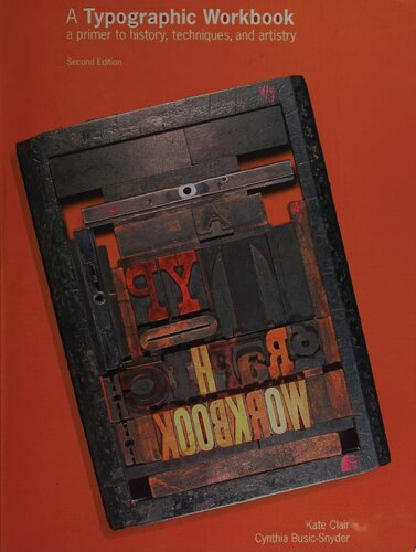 ﻿کتاب کار تایپوگرافی: مقدمه ای برای تاریخ، تکنیک ها و هنر