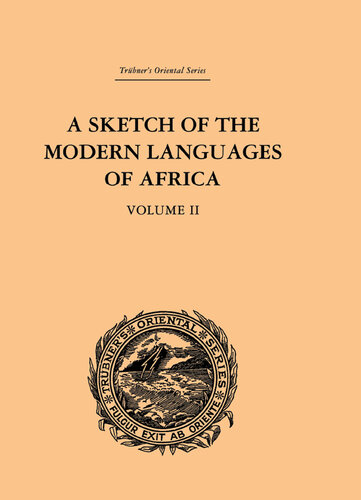 ﻿طرحی از زبانهای مدرن آفریقا: جلد دوم