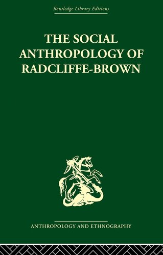﻿انسان شناسی اجتماعی Radcliffe-Brown