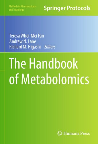 ﻿کتاب راهنمای متابولومیک