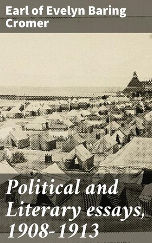 ﻿مقالات سیاسی و ادبی، 1908-1913