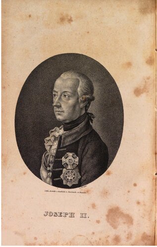 ﻿امپراتور یوسف دوم در زندگی و کار خود. برای مردم آلمان ارائه شد