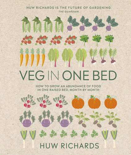 ﻿Veg in One Bed نسخه جدید: چگونه می توان غذای فراوانی را در یک تخت مرتفع، ماه به ماه رشد داد