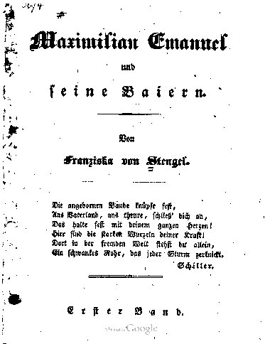 ﻿ماکسیمیلیان امانوئل و باواریایی هایش