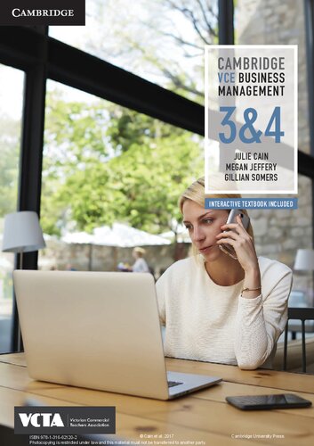 ﻿واحدهای مدیریت بازرگانی کمبریج VCE 3