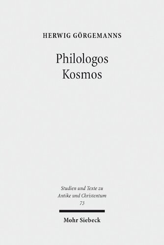 ﻿Philologos Kosmos: نوشته‌های کوچکی درباره ادبیات، علم، فلسفه و دین باستان