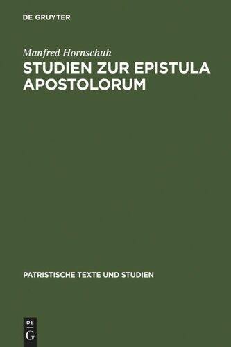 ﻿مطالعات مربوط به Epistula Apostolorum