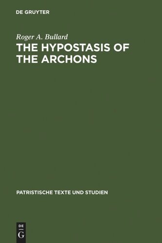 ﻿Hypostasis of Archons: متن قبطی با ترجمه و تفسیر