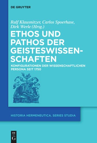 ﻿Ethos and Pathos of Humanities: Configurs of Scientific Persona از سال 1750