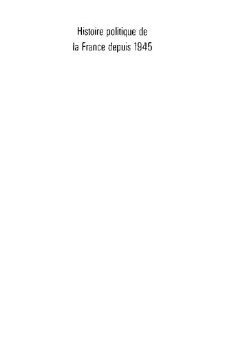 ﻿تاریخ سیاسی فرانسه از سال 1945