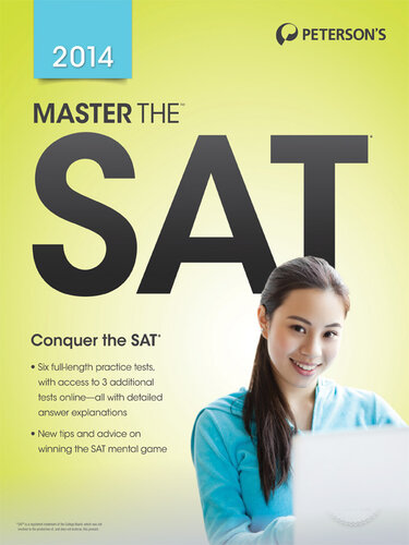 ﻿Master the Sat 2014
