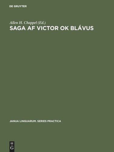 ﻿Saga af Victor ok Blávus: یک Lygisaga ایسلندی قرن پانزدهم