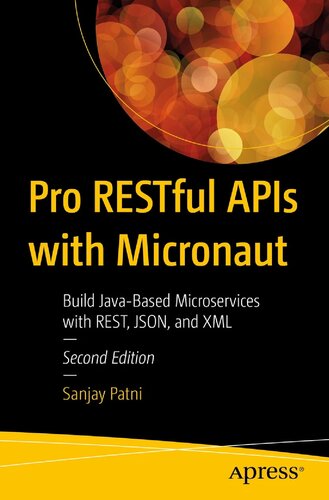﻿API های Pro Restful با Micronaut: ساخت میکروسرویس های مبتنی بر جاوا با Rest، Json و XML