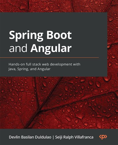﻿Spring Boot and Angular: توسعه وب استک کامل با جاوا، Spring و Angular