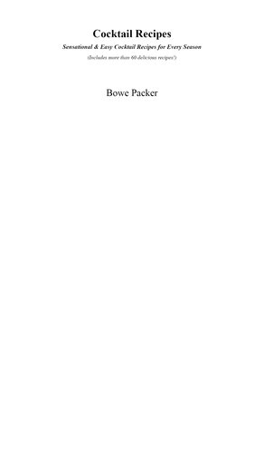 ﻿دستور العمل های کوکتل: هیجان انگیز