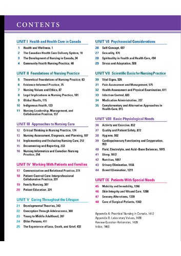 ﻿طرح‌بندی چاپ ششم مبانی پرستاری کانادا