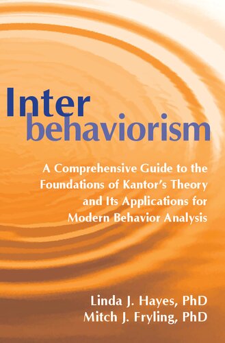 ﻿بین رفتارگرایی: راهنمای جامع مبانی نظریه کانتور و کاربردهای آن برای تحلیل رفتار مدرن
