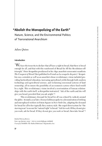 ﻿بررسی تاریخ رادیکال
