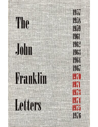 ﻿نامه های جان فرانکلین