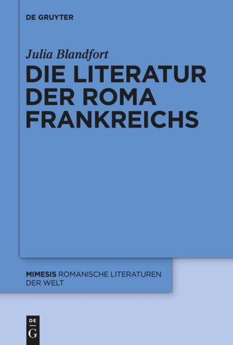 ﻿Die Literatur der Roma Frankreichs