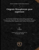 ﻿Origenis Hexaplorum quae supersunt