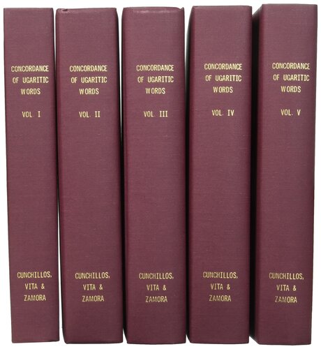 ﻿تطابق کلمات اوگاریتی، جلد. 1 تا جلد 5