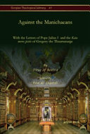 Against the Manichaeans