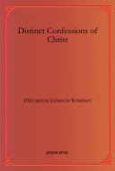 ﻿اعترافات متمایز مسیح