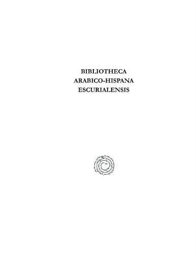 ﻿Bibliotheca Arabico-Hispana Escurialensis