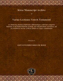 ﻿Variae Lectiones Veteris Testamenti