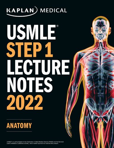 ﻿USMLE مرحله 1 یادداشت های سخنرانی 2022 آناتومی