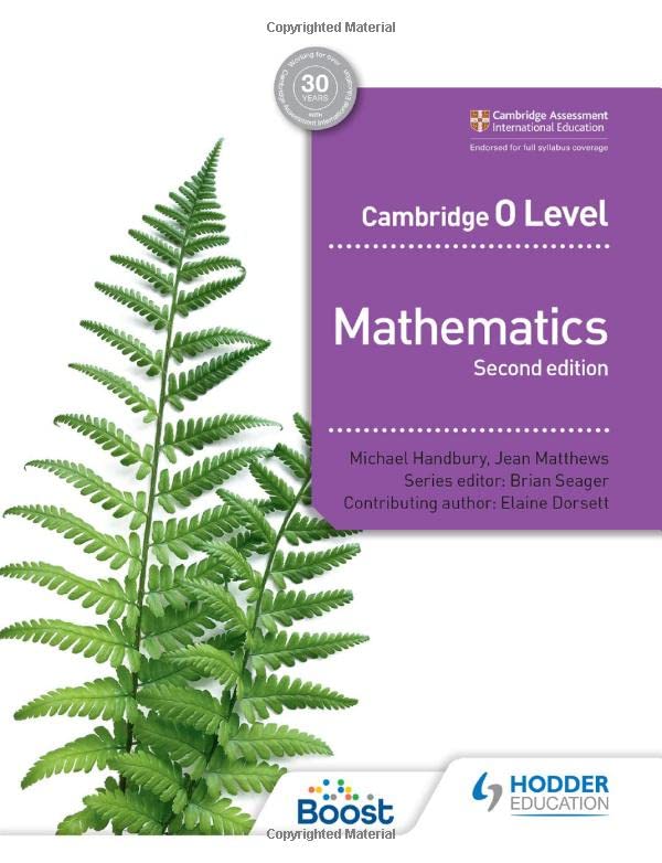 ﻿کمبریج O Level Mathematics ویرایش دوم