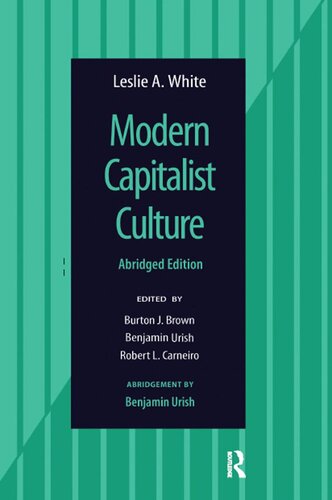 ﻿فرهنگ سرمایه داری مدرن، نسخه خلاصه شده