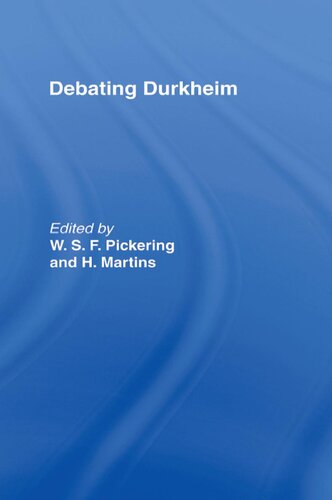 ﻿مناظره دورکیم