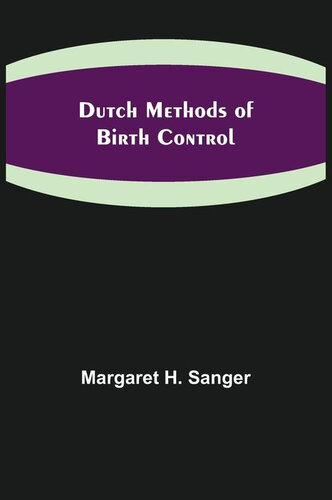 ﻿روش های هلندی پیشگیری از بارداری