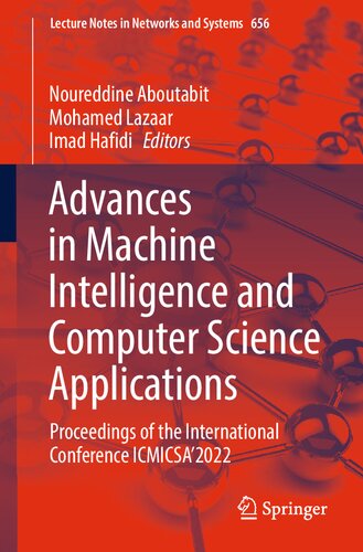 ﻿پیشرفت در اطلاعات دستگاه و برنامه های علوم کامپیوتر: مجموعه مقالات کنفرانس بین المللی ICMICSA 2022