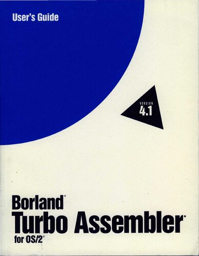 ﻿راهنمای کاربران Borland Turbo Assembler 4.1 for OS2
