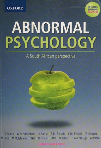 ﻿روانشناسی غیرعادی: دیدگاه آفریقای جنوبی