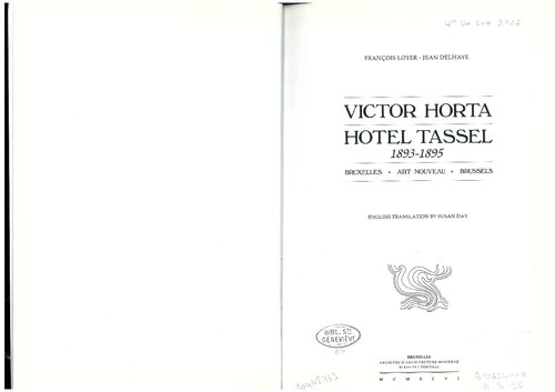 ﻿ویکتور هورتا هتل منگوله. 1893-1895