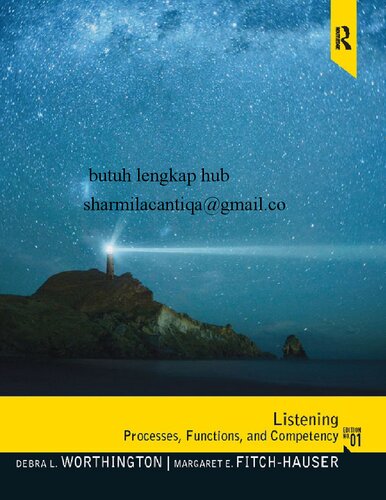 ﻿گوش دادن: فرآیندها، کارکردها و شایستگی
