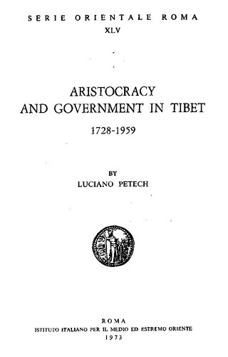 ﻿اشراف و حکومت در تبت 1728-1859