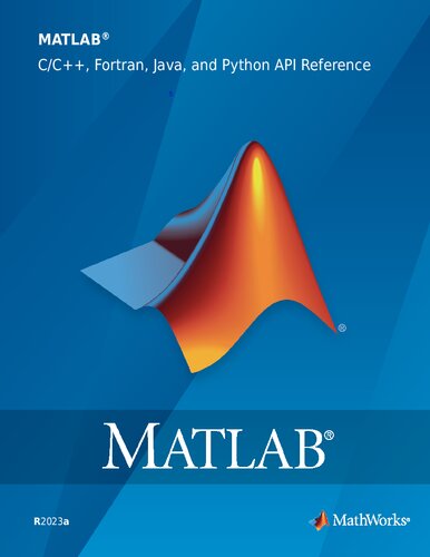 ﻿مرجع MATLAB C/C، Fortran، Java و Python API