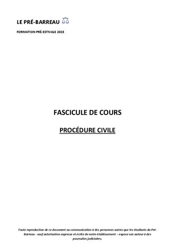 ﻿جزوه - قانون آیین دادرسی مدنی فرانسه