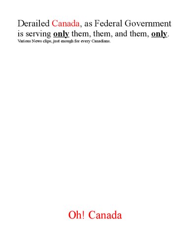 ﻿کانادا از ریل خارج شد