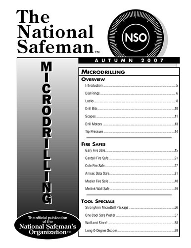 ﻿The National Safeman: MicroDrilling - پاییز 2007