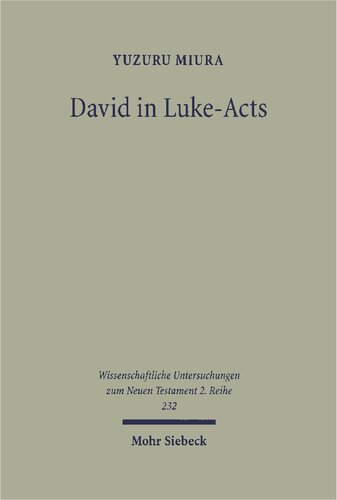 ﻿داوود در لوقا-اعمال: تصویر او در پرتو یهودیت اولیه