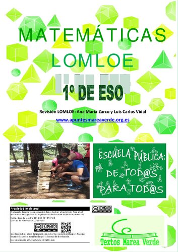 ﻿ریاضیات اول ESO (LOMLOE)