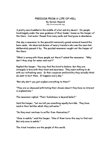 ﻿رهایی از زندگی جهنمی