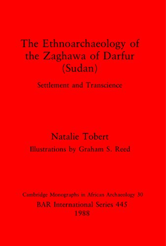 ﻿قوم‌باستان‌شناسی زاغاوا دارفور (سودان): استقرار و گذر